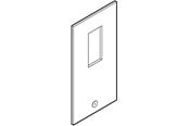 Switchboxar och skåp - LK Spare lid - im (63a) - window and lock - 169A0204
