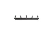 Rack chassis - Leviton Cable management panel 1u with 5 ring mounted - MMCACCCM001