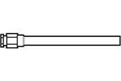Värmekontroll - Danfoss Sensor pocket 180 mm ms r1/ - 017-436766