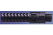 Brickor, busskärror och fästen - ABB Straight fitting adaptalok m16 black al13/m16/a/bl - 7TCA296000R0188
