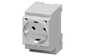 Komponenter för switchboxar och skåp - Siemens Schuko socket 16a 3-pole 5te6800 - 5TE6800
