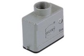 Olika elektriska produkter - Harting Han A hood top entry LC TWO PEGS M20 - 19200101440