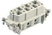 Olika elektriska produkter - Harting Han HSB 06 pos female insert screw - 09310062701