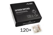 Tangentbord - Glorious Gateron Clear Switches (120 pcs) - Key Switches - GAT-CLEAR