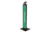 Väggfäste, AV-Möbel - Compulocks BrandMe - VESA Floor Stand - Black - Max - recommended for - 140B
