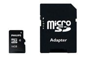 Flashram & USB Flash Drives - Philips FM16MP45B - flash memory card - 16 GB - microSDHC UHS-I - FM16MP45B/00