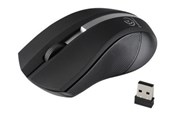 Mus - Rebeltec Galaxy - mouse - 2.4 GHz - black - Mouse - Optic - 3 knappar - Silver - RBLMYS00033