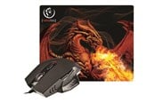 Mus - Rebeltec Red Dragon - mouse - USB - Mouse - Optic - 6 knappar - Svart - RBLMYS00036