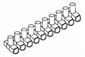 Anslutande utrustning - Kleinhuis Cable connicting device 10 pcs in row - B100