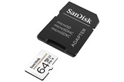 Flashram & USB Flash Drives - SANDISK High Endurance microSD/SD - 100MB/s - 64GB - SDSQQNR-064G-GN6IA