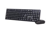 Tangentbord - Gembird KBS-W-01 - keyboard and mouse set - US - black - Tastatur & Mus set - Engelska (US) - Svart - KBS-W-01
