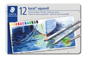 Skriv- och ritverktyg - Staedtler Colour pen karat aqu. 12St FSC 100% - 4007817125397