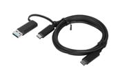 USB-kabel - Lenovo USB-C cable - 1 m - 4X90U90618