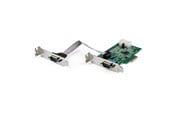 Nätverkskort (adaptrar osv.) - StarTech.com PEX2S953LP 2-Port RS232 Serial Adapter Card 16950 UART PCIe - PEX2S953LP