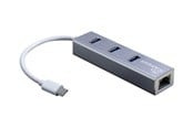 USB Hub - Inter-Tech Argus IT-410-S USB Hub - 3 porte - Silver - 88885472