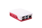 Chassi - Raspberry Pi 4 Case - Red/White - Chassi - Raspberry Pi - Vit - RPI4-CASE-RW