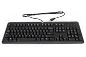 Tangentbord - HP Keyboard JB USB Swiss - Tangentbord - Schweizisk - Silver - 672647-111