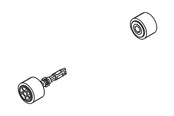 Skrivare tillbehör - Brother - paper pull-in roller assembly - LX0126001