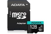 Flashram & USB Flash Drives - A-Data Premier Pro MicroSD/SD V30S - 100MB/s - 128GB - AUSDX128GUI3V30SA2-RA1