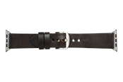Smartwatch - Accessories - dbramante1928 Bornholm - Watch Strap 44mm - Dark Brown/Silver - AW44DBSI1034