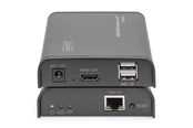 Repeatrar, förstärkare, broar och transceivers - DIGITUS HDMI KVM Extender - 120 m - DS-55202