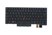 Tangentbord - Lenovo Chicony - Laptop tagentbord - till ersättning - Engelska (UK) - Svart - 01HX447