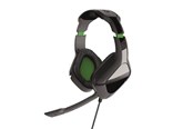 Hörlurar / Headset - Gioteck HCX1 Xbox One Wired Stereo Headset - Black/Green - 0812313017763