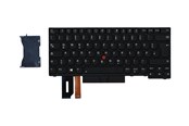 Tangentbord - Lenovo - notebook replacement keyboard - with Trackpoint UltraNav - German - black - Laptop tagentbord - till ersättning - Tysk - Svart - 01YP372