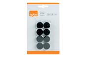 Konferens & Presentation - Nobo Magnetiska Whiteboardmagneter 8-Pack 20 mm Färgade Magneter Svart - 1901440