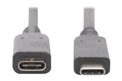 USB-kabel - DIGITUS USB Type-C Extension Cable - 1.5m - AK-300210-015-S