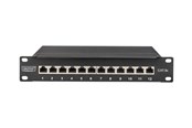 Nätverks tillbehör - DIGITUS 12-Port Cat6A Shielded Patch Panel - DN-91612S-EA