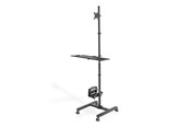 Monitorfäste - DIGITUS Mobile Workstation (Monitor Mount PC Holder) - DA-90374