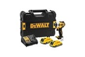 Skruv/Borrmaskine - Dewalt 18V XR Brushless Compact Impact Driver - 2 x 2Ah - DCF809D2T-QW