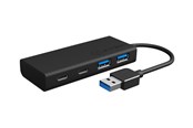 USB Hub - ICY BOX IB-HUB1426-U3 USB Hub - 4 porte - Svart - IB-HUB1426-U3