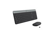 Tangentbord - Logitech Slim Wireless Combo MK470 - Tastatur & Mus set - Engelska (UK) - Svart - 920-009204