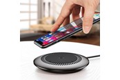 Mobile - Adapters & Chargers - Baseus Whirlwind Wireless Quick Charger for Smartphones with QI - Black - CCALL-XU01