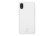 Mobile - Covers & Cases - Baseus Thin Case for iPhone X/XS - White - WIAPIPHX-ZB02