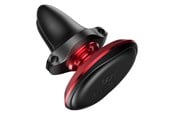 Andra mobiltillbehör - Baseus Universal Magnetic Vent Mount with Cable Clip Holder - Red - SUGX-A09