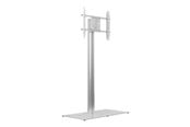 Väggfäste, AV-Möbel - Multibrackets M Public Display Stand 180 HD Single Silver w. Floorbase - Max 60 kg - recommended for 80" - 7350073737277
