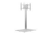 Väggfäste, AV-Möbel - Multibrackets M Public Display Stand 180 HD Back to Back Silver w. Floorbase - Max 75 kg - recommended for 80" - 7350073737291