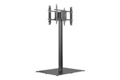 Väggfäste, AV-Möbel - Multibrackets M Public Display Stand 180 HD Back to Back Black w. Floorbase - Max 75 kg - recommended for 80" - 7350073737284