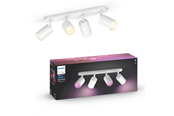 Smarta Hem - Philips Hue Fugato Plate/Spiral 4x5.7W Spots - White - 929003810501