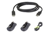KVM cable - ATEN CABLE KIT DisplayPort 1.2 /USB/SP L:1.8M - 2L-7D02UDPX4