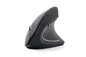 Mus - Gembird Ergonomic 6-button wireless optical mouse - Vertical mouse - Optic - 6 knappar - Svart - MUSW-ERGO-01