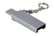 Flashram Reader & Adapter - Inter-Tech Card Reader Type C/USB A - 88885469