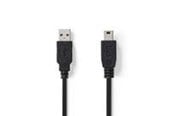USB-kabel - Nedis USB cable - 2 m - CCGB60300BK20