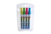 Skriv- och ritverktyg - Artline EPG-4/4W2 Glassboard Marker set Green Pink Yello - EPG4/4W