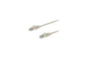 Nätverkskabel - StarTech.com 2m CAT6 Cable - Grey Slim CAT6 Patch Cord - Snagless - LSZH - patch cable - 2 m - grey - Grå - 2m - N6PAT200CMGRS
