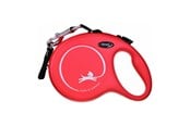 Hundar - Flexi New Classic Hund utdragbart koppel 8 m, Rosa, Max 50kg. - FL-3006