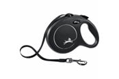 Hundar - Flexi New Classic L leash 8 m black 50 kg - FL-3020
